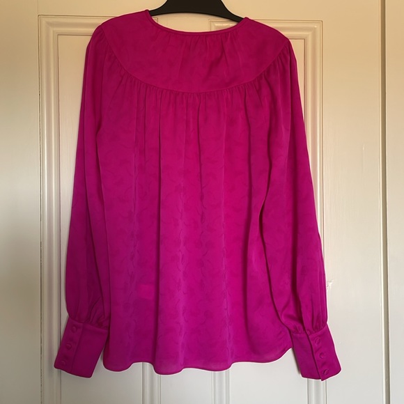 Kate Spade Solid Jacquard Top - Picture 6 of 11